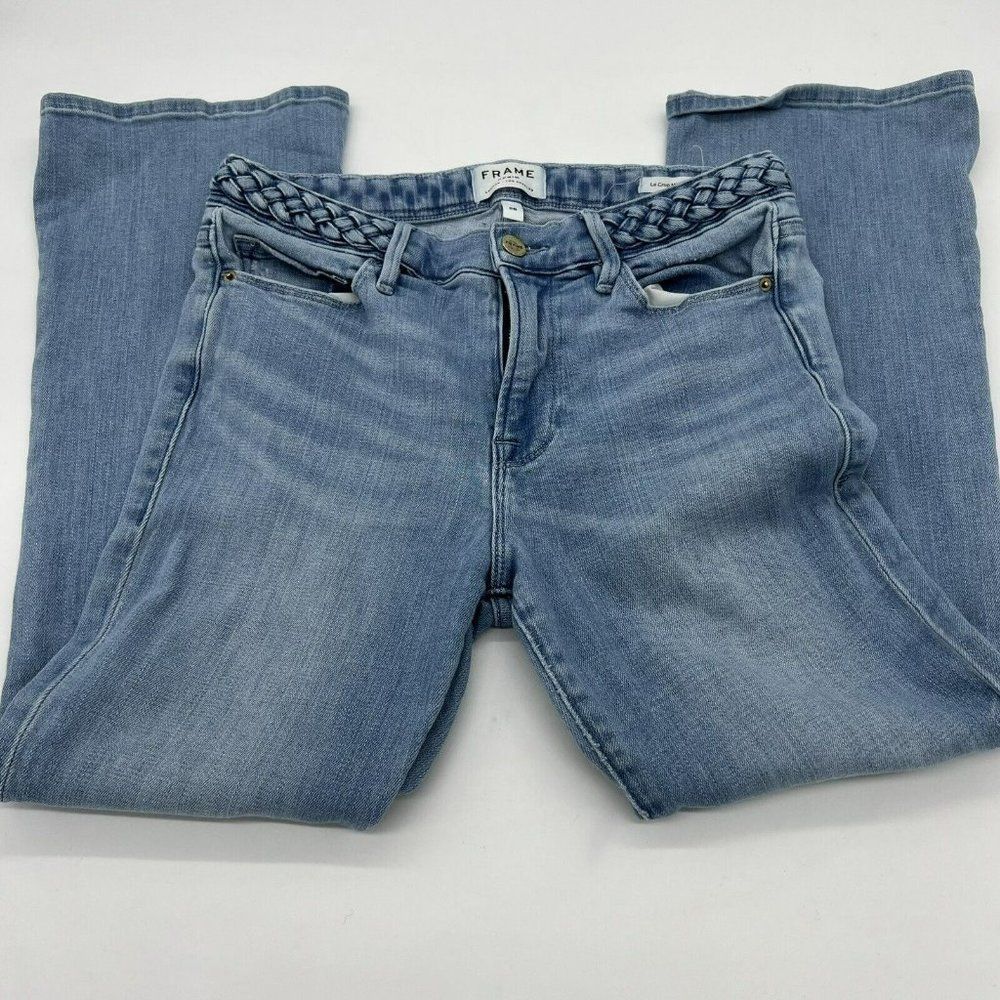 Frame Denim Light Blue Boot Cut Jeans